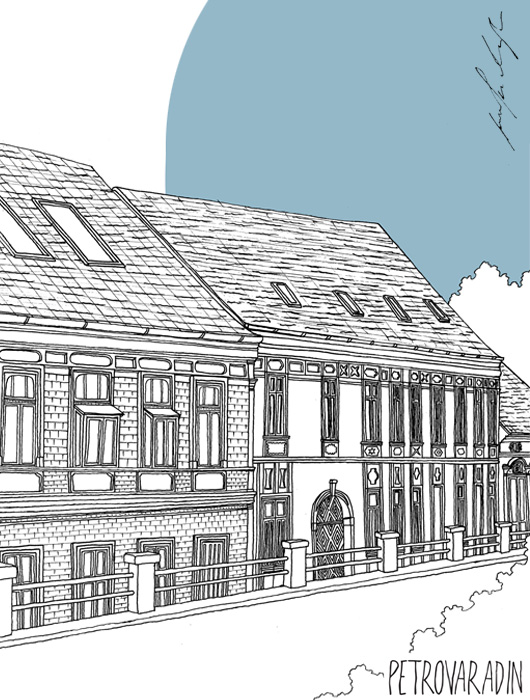 Jovana Radujko drawings for Codecentric project by Sonja Brstina, Gradnja